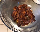 Une image de l'étape 2 de Compote de pêches jaunes et prunes d'ente à la vanille et orange sanguine.