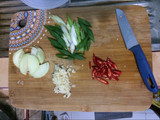 Enoki Udang Asam Manis Pedas
