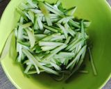 Foto langkah ke 1 dari resep Tumis Waluh Muda.