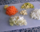 Foto del paso 1 de la receta: Arroz integral con verduras asiáticas