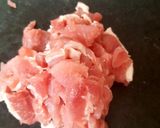 A picture of step 2 of My Stuffing mix N"2 sausage & Bacon with Apple. 😁.