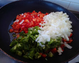Foto del paso 1 de la receta: Fritura de verduras con huevo 🥚