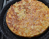 Foto del paso 4 de la receta: Tortilla de coliflor con jamón y queso al horno