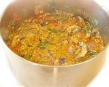 A picture of step 5 of A celebration of veggies: Mushroom dum biriyani.