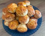 Kelesztés nélküli kétsajtos pogácsa recept fázis 4 fotója