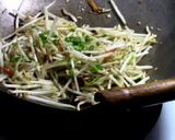 A picture of step 5 of Stir-Fry Healthy Sprouts.