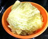 Foto del paso 5 de la receta: Enrollados de col encurtido con relleno de arroz y carne Rumania