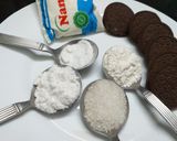 A picture of step 1 of Deep Fried Oreo Biscuit.