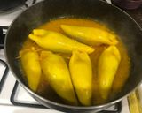 Foto del paso 7 de la receta Calamares rellenos de rape y gambas