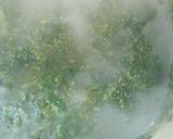 A picture of step 2 of Sarson Ka saag chicken.