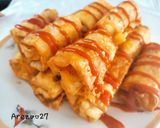 عکس مرحله 1 از دستور بورک گوشت و قارچ