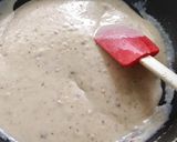 A picture of step 5 of Spaghetti Alfredo.