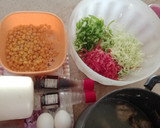 A picture of step 1 of Chicken Corn vegetable soup.