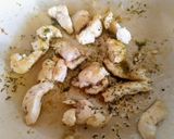 Tejszínes-spárgás csirkeragu, édesburgonya pürével Lm, Gm, Hm recept fázis 1 fotója
