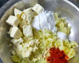 A picture of step 1 of Malai Kofta.