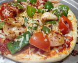 वेज पिज़्ज़ा रेसिपी, और पिज़्ज़ा बेस रेसिपी (Veg Pizza Recipe aur pizza base recipe in Hindi) रेसिपी चरण 11 फोटो