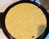 A picture of step 2 of Keto Waffles with Strawberry Pecan Topping.