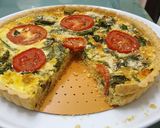 Foto langkah ke 8 dari resep SOURDOUGH QUICHE ala INDONESIAN VEGIE🌾.