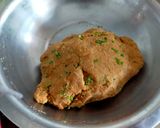 A picture of step 1 of Wheat flour mathri.