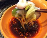 A picture of step 7 of Negi Shabu Hot Pot (Scallion Shabu-Shabu).