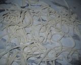 Foto del paso 8 de la receta: Fideos cabellos de ángel (Cachipota) sin huevo