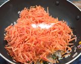 A picture of step 4 of Little Millet Carrot Rice.