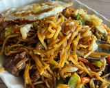 Gambar langkah 7 resipi Mee Goreng Nepali Style (Chowmein).
