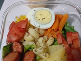Salad Sayur Simple menu diet