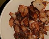 Foto del paso 1 de la receta: Ensalada de espinacas con tocino