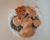 Foto del paso 1 de la receta: Licuado de durazno con leche de coco, cacao, mantequilla de maní, chía y cayena roja 🍑 🥵
