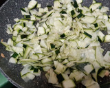 Foto del paso 2 de la receta: Lasaña de calabacín y salmón