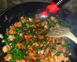 Foto langkah ke 6 dari resep Tumis Tempe & Kacang Panjang 🫛.