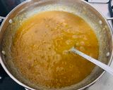 A picture of step 6 of Moong Daal Halwa.