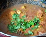 A picture of step 10 of Paneer (cottage cheese) beetroot gravy curry recipe.