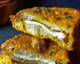 A picture of step 8 of Panner stuffed bread pakora.