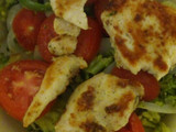 Ensalada verde con pollo a la plancha