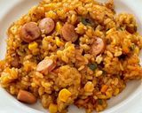 A picture of step 13 of ☆Corn Rice with Butter and Soy Sauce☆.