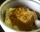 A picture of step 1 of Curry Leftover Omurice.