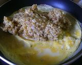 A picture of step 4 of Curry Leftover Omurice.