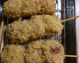A picture of step 4 of ★ Cherry tomato pork KUSHI-KATSU ★.