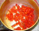 Foto del paso 2 de la receta: Pollo a la crema (mixeada) de morrón