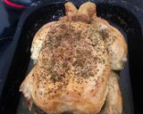 A picture of step 7 of Roast Chicken Sunny Side Up.