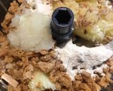 عکس مرحله 4 از دستور کباب تابه ای بدون گوشت(🧅🍅🫑گیاهی)