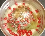 A picture of step 2 of Pomegranate cucumber raita.