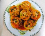 Hình bước làm 5 của món Bí xanh độn thịt