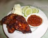 Foto langkah ke 5 dari resep Ayam Panggang Manis Sederhana.