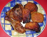 Foto del paso 4 de la receta: Pollo al horno con batatas chancheras