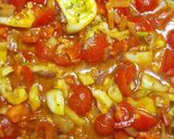 Szaftos,"húsos" padlizsánpörkölt (vegán) recept fázis 3 fotója