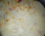 A picture of step 3 of Semolina pancake with vegetable soup 🍛🌺.