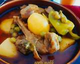 Aloo Matar Gosht recipe step 7 photo